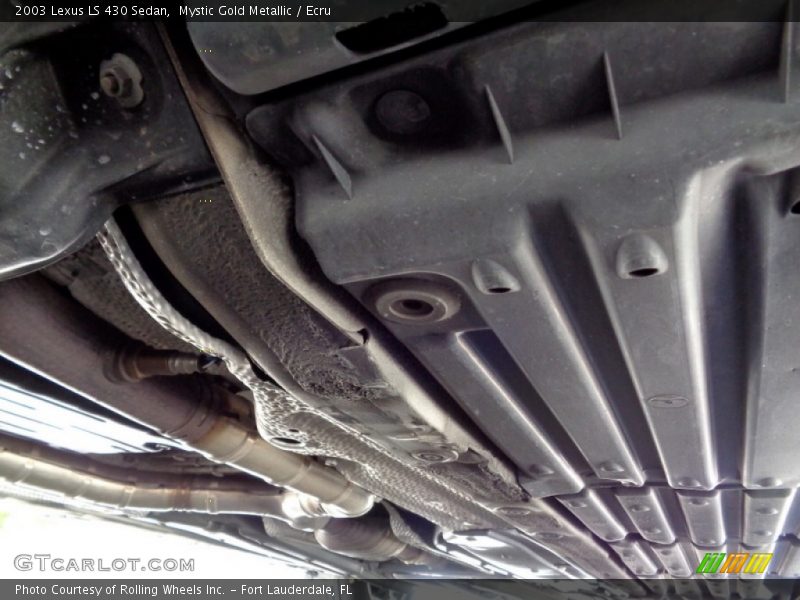 Mystic Gold Metallic / Ecru 2003 Lexus LS 430 Sedan