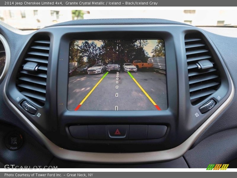 Granite Crystal Metallic / Iceland - Black/Iceland Gray 2014 Jeep Cherokee Limited 4x4