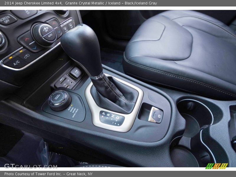 Granite Crystal Metallic / Iceland - Black/Iceland Gray 2014 Jeep Cherokee Limited 4x4