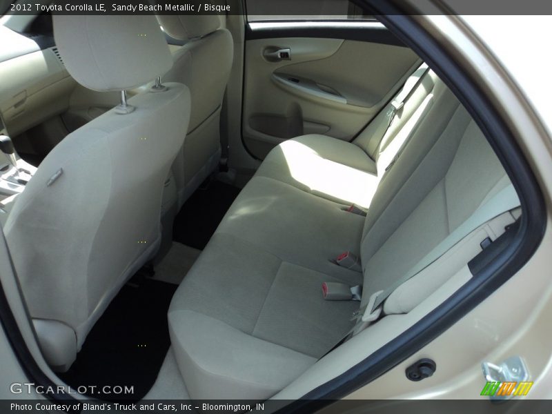 Sandy Beach Metallic / Bisque 2012 Toyota Corolla LE