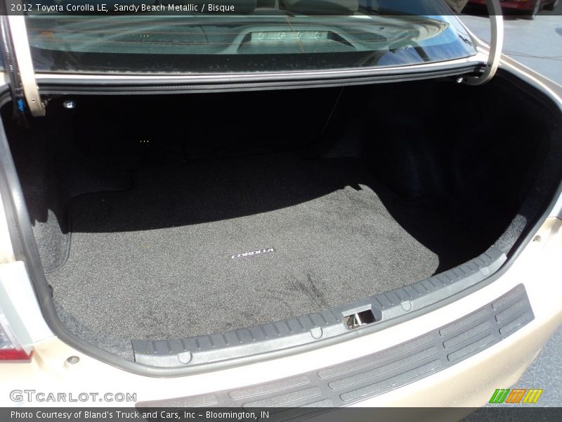 Sandy Beach Metallic / Bisque 2012 Toyota Corolla LE