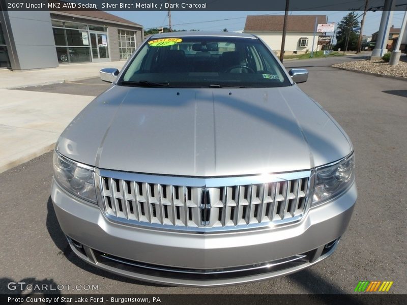 Silver Birch Metallic / Dark Charcoal 2007 Lincoln MKZ AWD Sedan