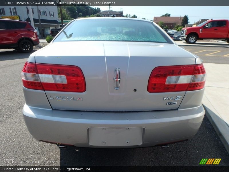 Silver Birch Metallic / Dark Charcoal 2007 Lincoln MKZ AWD Sedan