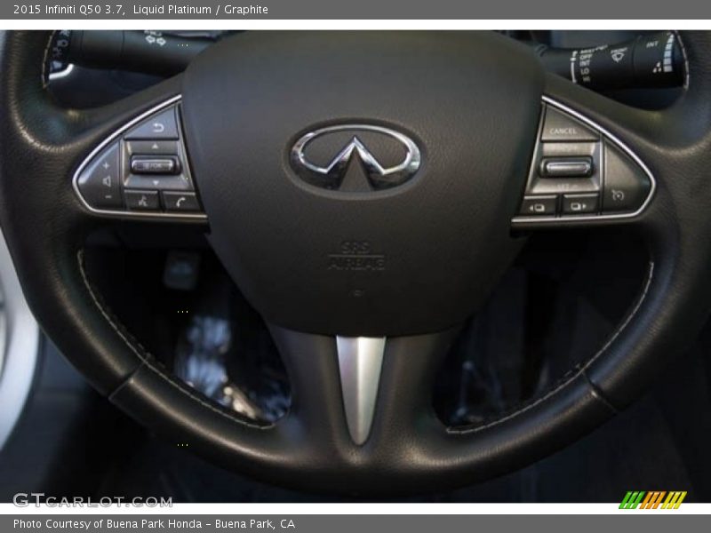 Liquid Platinum / Graphite 2015 Infiniti Q50 3.7