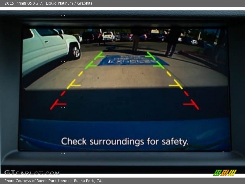 Liquid Platinum / Graphite 2015 Infiniti Q50 3.7