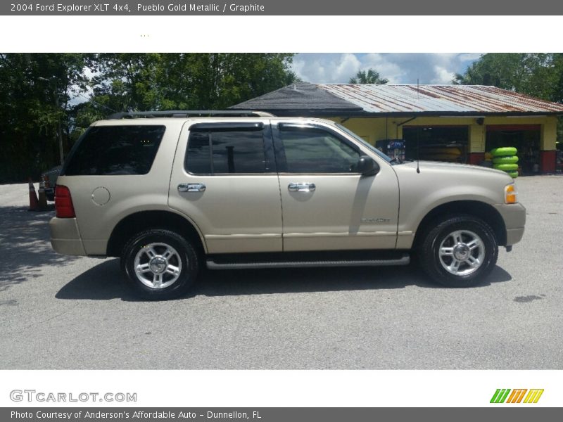 Pueblo Gold Metallic / Graphite 2004 Ford Explorer XLT 4x4