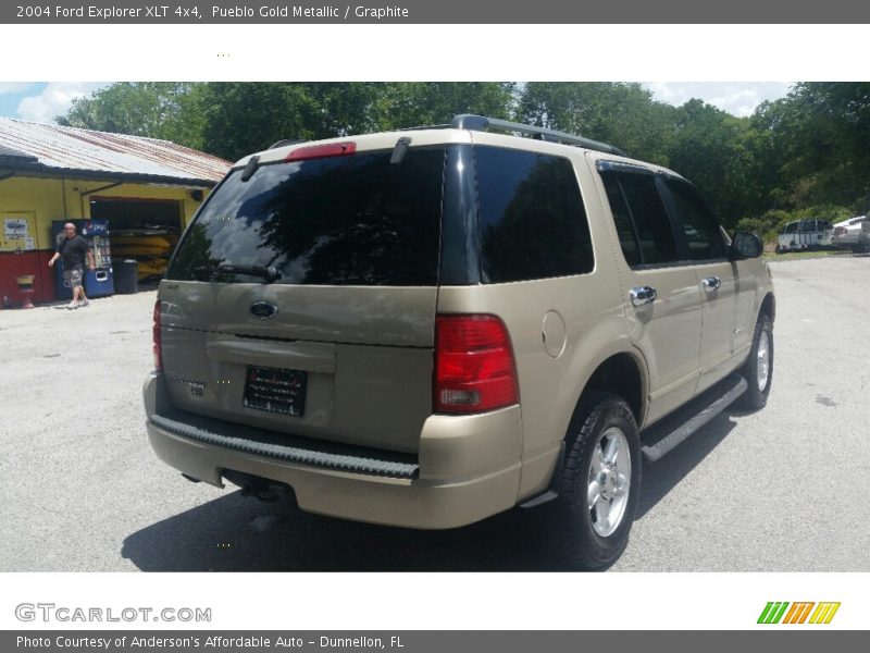 Pueblo Gold Metallic / Graphite 2004 Ford Explorer XLT 4x4