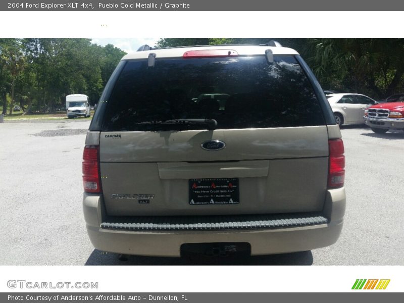 Pueblo Gold Metallic / Graphite 2004 Ford Explorer XLT 4x4