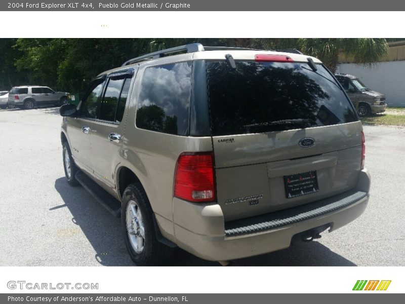 Pueblo Gold Metallic / Graphite 2004 Ford Explorer XLT 4x4
