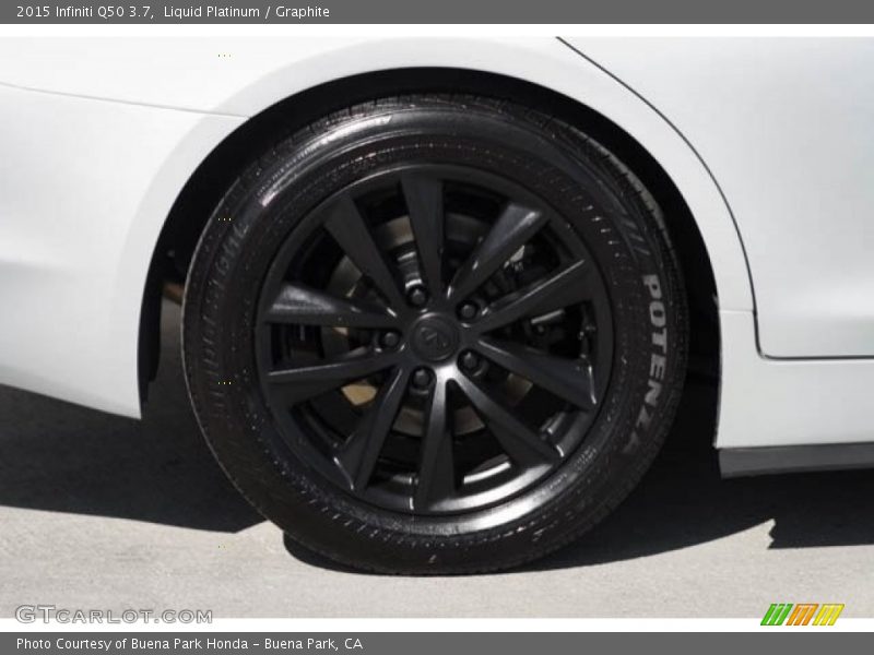 Liquid Platinum / Graphite 2015 Infiniti Q50 3.7