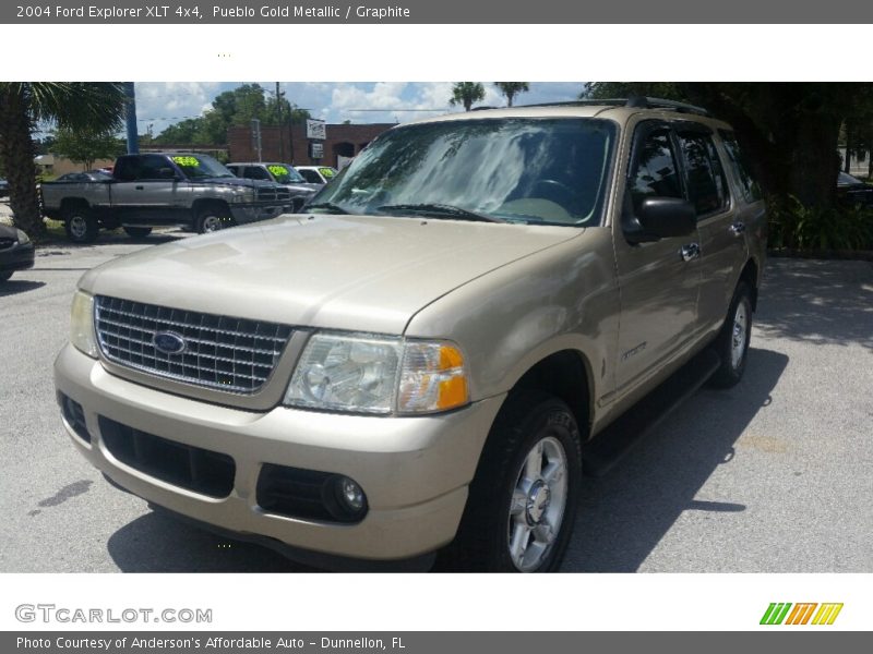 Pueblo Gold Metallic / Graphite 2004 Ford Explorer XLT 4x4