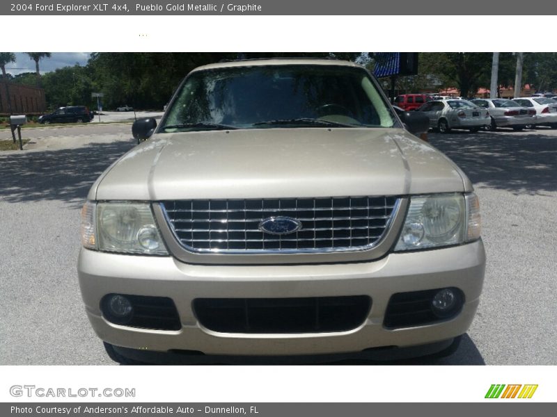 Pueblo Gold Metallic / Graphite 2004 Ford Explorer XLT 4x4