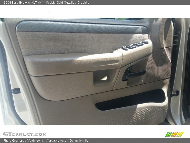Pueblo Gold Metallic / Graphite 2004 Ford Explorer XLT 4x4