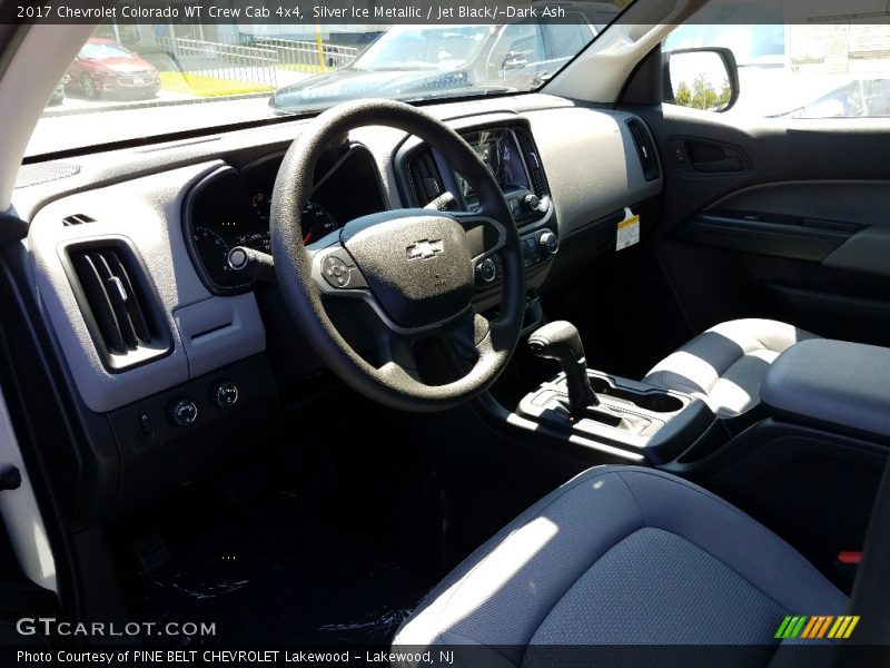 Silver Ice Metallic / Jet Black/­Dark Ash 2017 Chevrolet Colorado WT Crew Cab 4x4