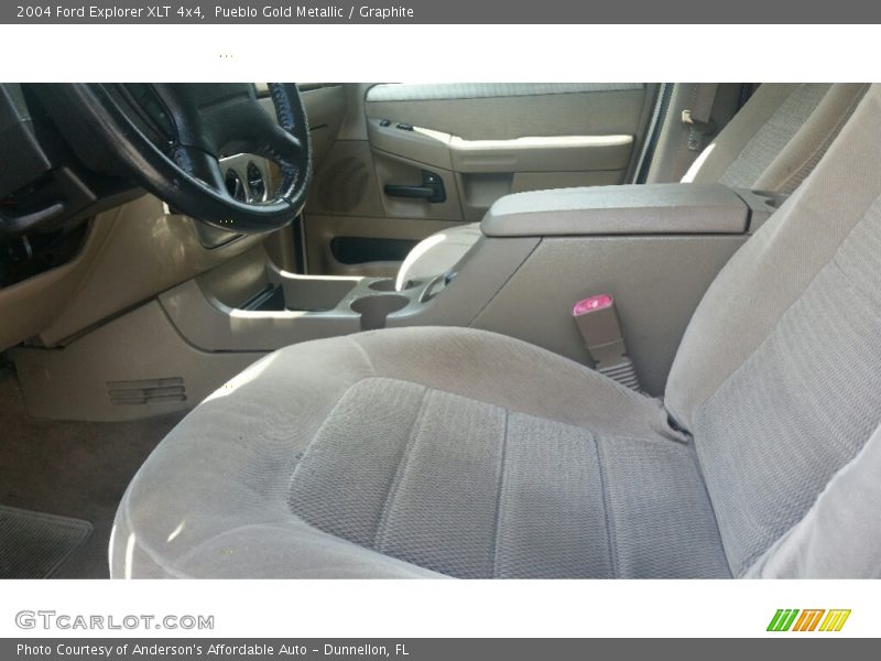 Pueblo Gold Metallic / Graphite 2004 Ford Explorer XLT 4x4