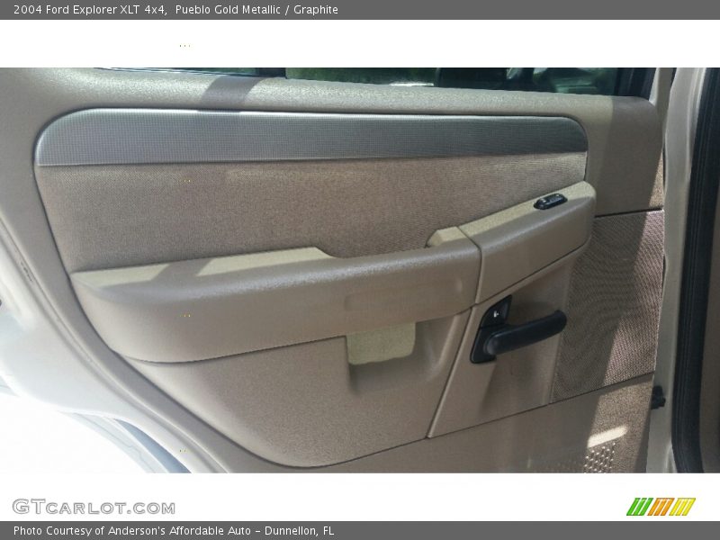 Pueblo Gold Metallic / Graphite 2004 Ford Explorer XLT 4x4
