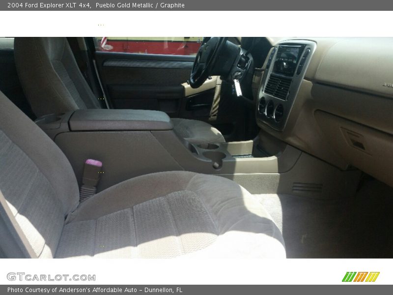 Pueblo Gold Metallic / Graphite 2004 Ford Explorer XLT 4x4