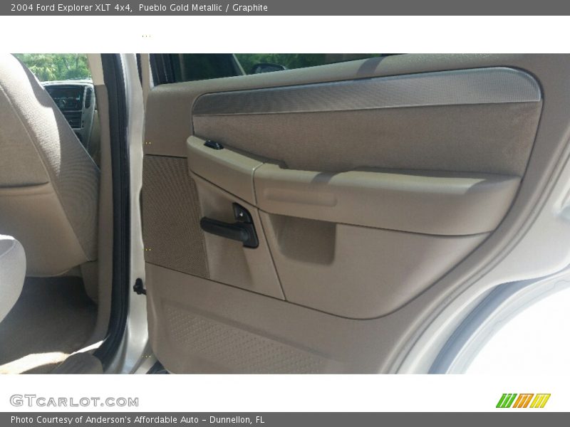 Pueblo Gold Metallic / Graphite 2004 Ford Explorer XLT 4x4