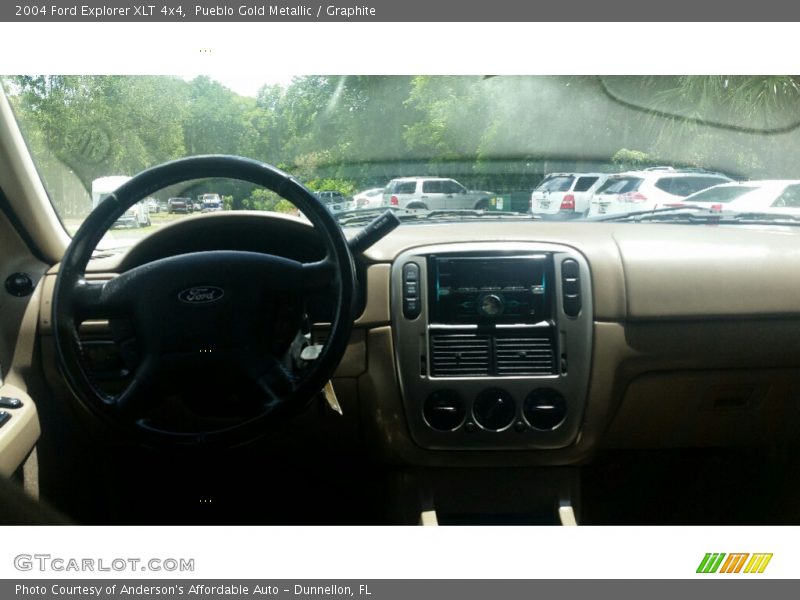 Pueblo Gold Metallic / Graphite 2004 Ford Explorer XLT 4x4