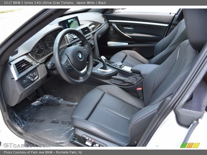 Alpine White / Black 2017 BMW 3 Series 340i xDrive Gran Turismo
