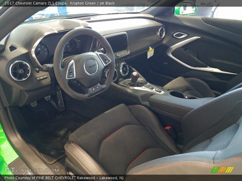 Krypton Green / Jet Black 2017 Chevrolet Camaro ZL1 Coupe