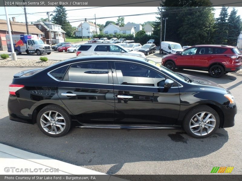 Super Black / Charcoal 2014 Nissan Sentra SR
