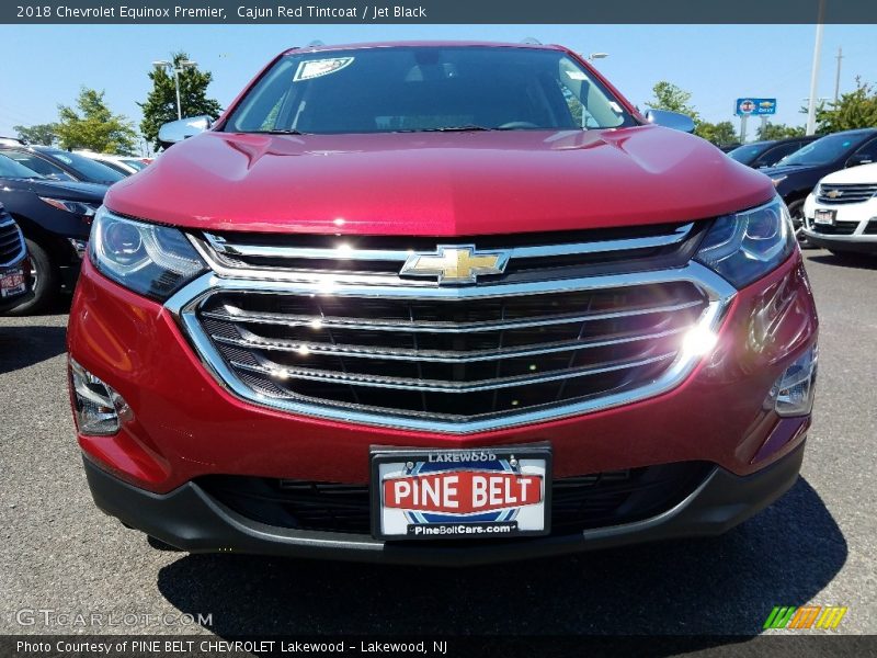 Cajun Red Tintcoat / Jet Black 2018 Chevrolet Equinox Premier