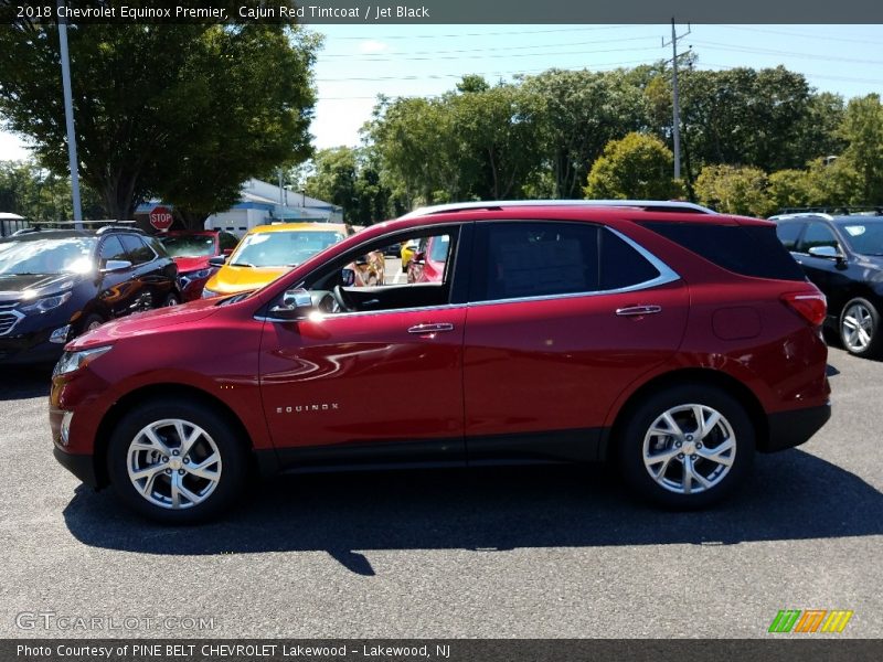 Cajun Red Tintcoat / Jet Black 2018 Chevrolet Equinox Premier