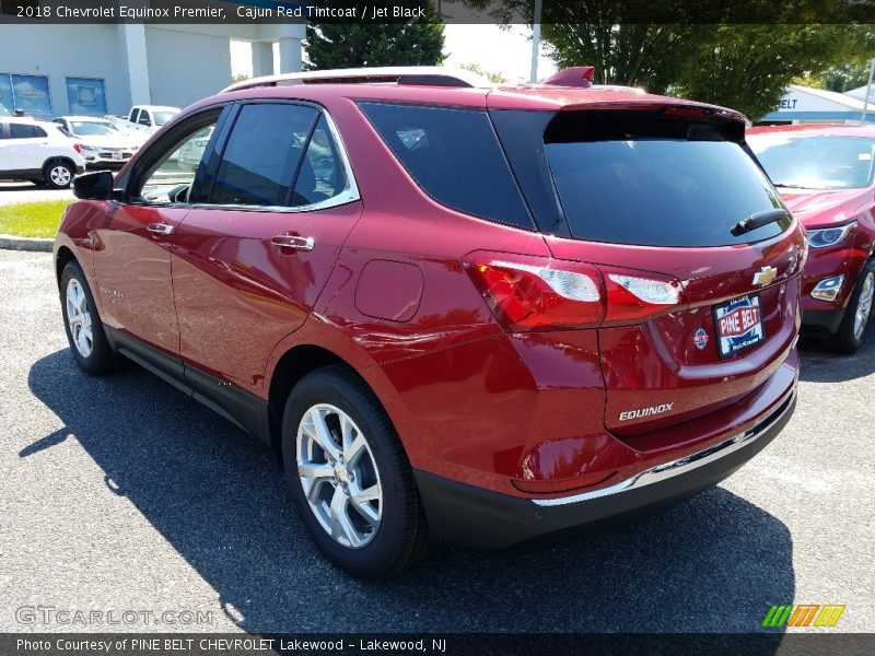 Cajun Red Tintcoat / Jet Black 2018 Chevrolet Equinox Premier