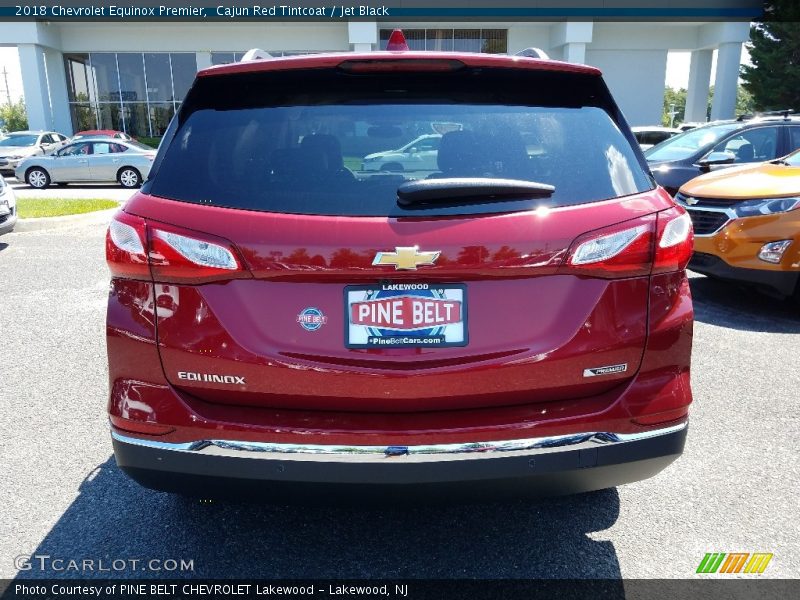 Cajun Red Tintcoat / Jet Black 2018 Chevrolet Equinox Premier