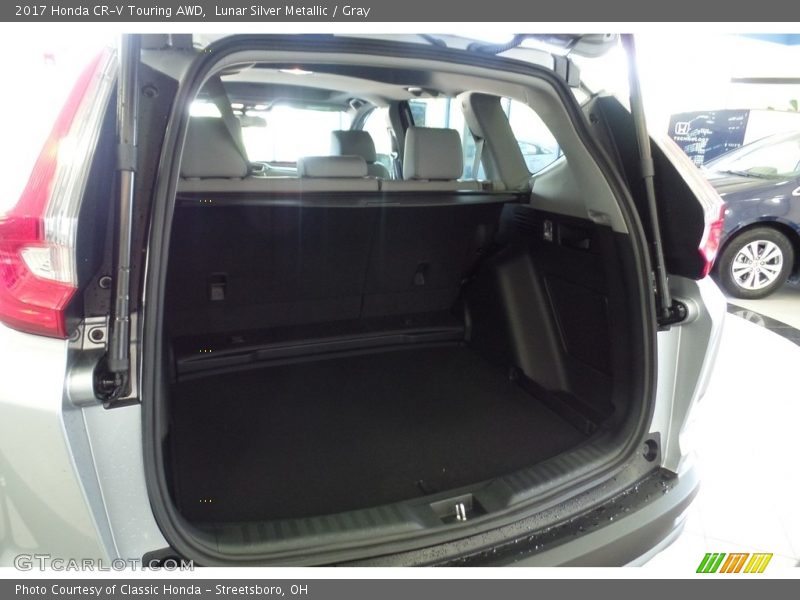 Lunar Silver Metallic / Gray 2017 Honda CR-V Touring AWD