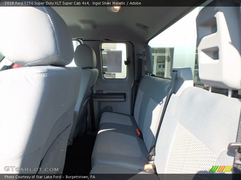 Ingot Silver Metallic / Adobe 2016 Ford F250 Super Duty XLT Super Cab 4x4