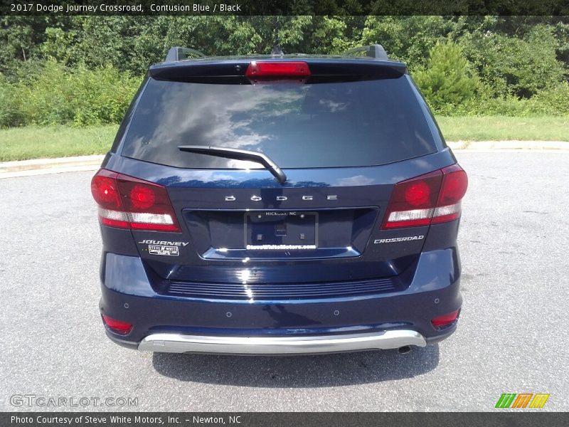 Contusion Blue / Black 2017 Dodge Journey Crossroad