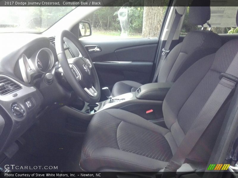 Contusion Blue / Black 2017 Dodge Journey Crossroad