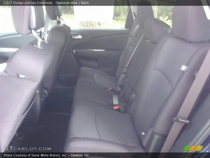 Contusion Blue / Black 2017 Dodge Journey Crossroad