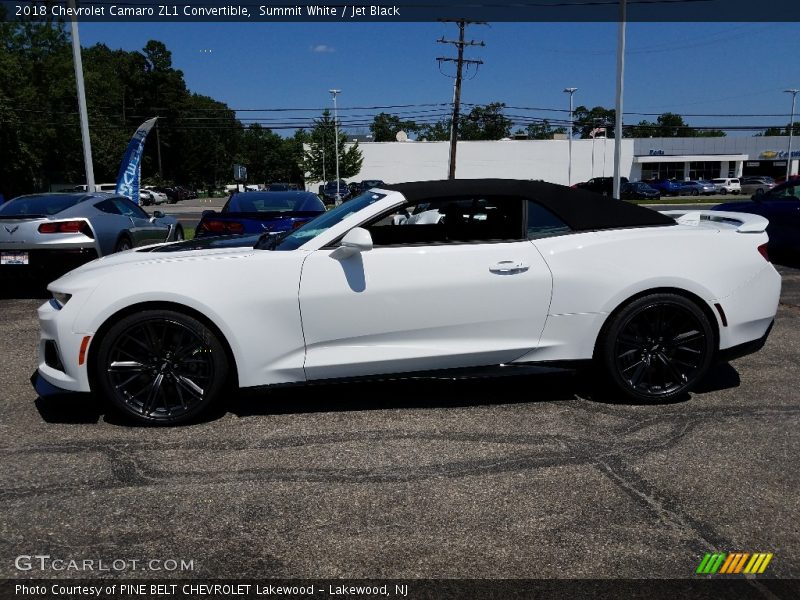  2018 Camaro ZL1 Convertible Summit White