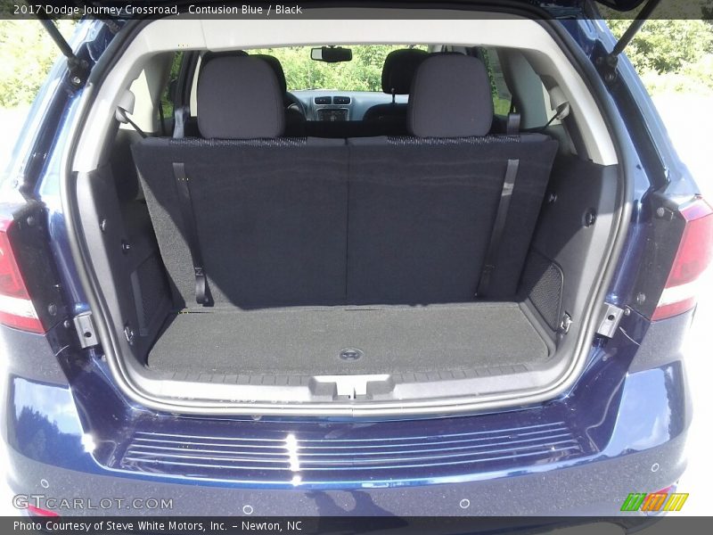 Contusion Blue / Black 2017 Dodge Journey Crossroad