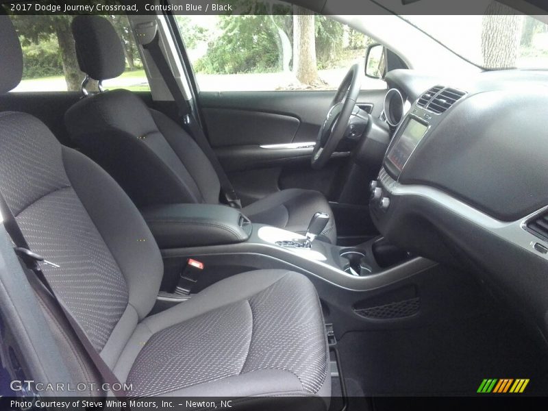 Contusion Blue / Black 2017 Dodge Journey Crossroad