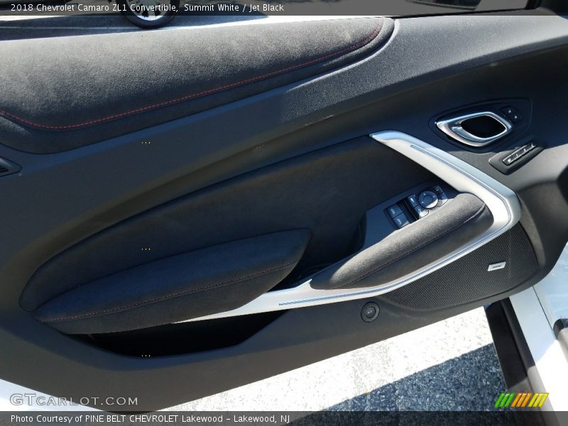Summit White / Jet Black 2018 Chevrolet Camaro ZL1 Convertible