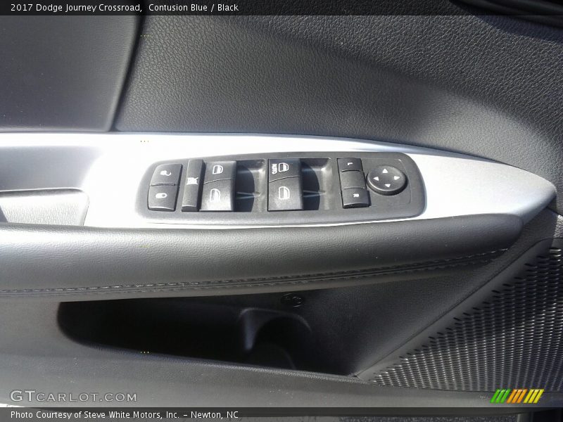 Contusion Blue / Black 2017 Dodge Journey Crossroad