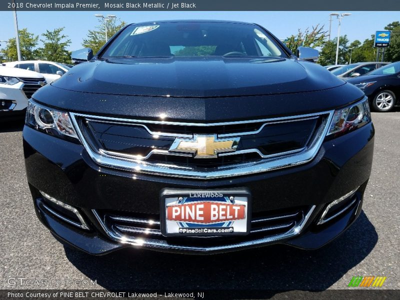 Mosaic Black Metallic / Jet Black 2018 Chevrolet Impala Premier