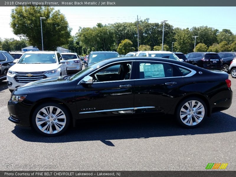 Mosaic Black Metallic / Jet Black 2018 Chevrolet Impala Premier