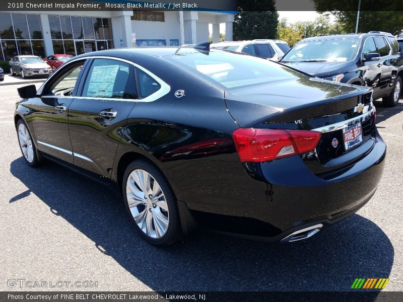 Mosaic Black Metallic / Jet Black 2018 Chevrolet Impala Premier