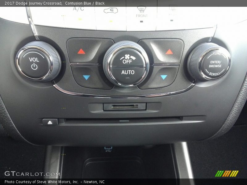 Contusion Blue / Black 2017 Dodge Journey Crossroad