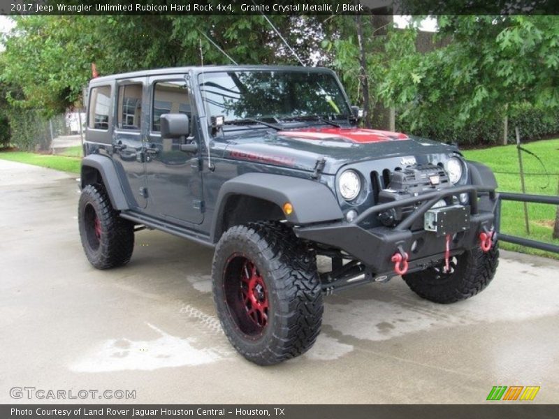Granite Crystal Metallic / Black 2017 Jeep Wrangler Unlimited Rubicon Hard Rock 4x4