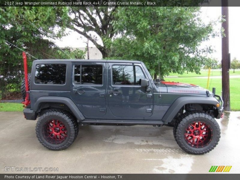 Granite Crystal Metallic / Black 2017 Jeep Wrangler Unlimited Rubicon Hard Rock 4x4