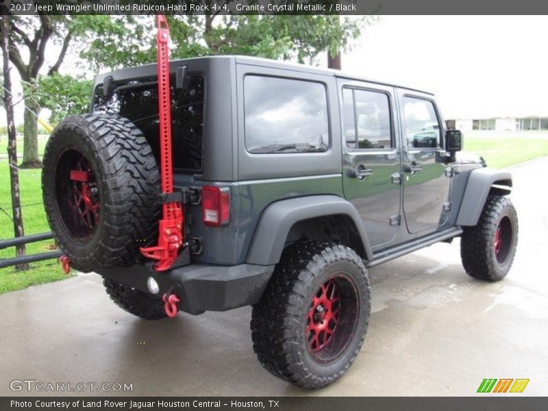 Granite Crystal Metallic / Black 2017 Jeep Wrangler Unlimited Rubicon Hard Rock 4x4