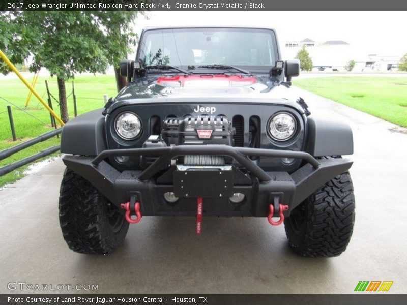 Granite Crystal Metallic / Black 2017 Jeep Wrangler Unlimited Rubicon Hard Rock 4x4