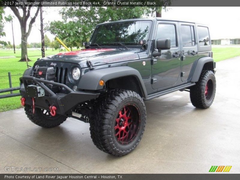 Granite Crystal Metallic / Black 2017 Jeep Wrangler Unlimited Rubicon Hard Rock 4x4