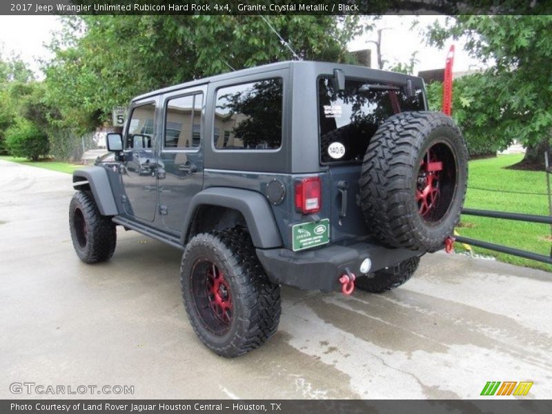 Granite Crystal Metallic / Black 2017 Jeep Wrangler Unlimited Rubicon Hard Rock 4x4